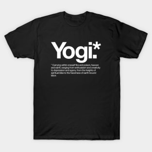 Yogi Definition T-Shirt